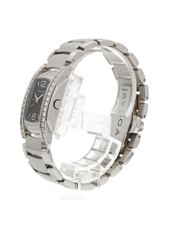 Bvlgari Ashoma Diamond Bezel Black Dial Watch main image 4